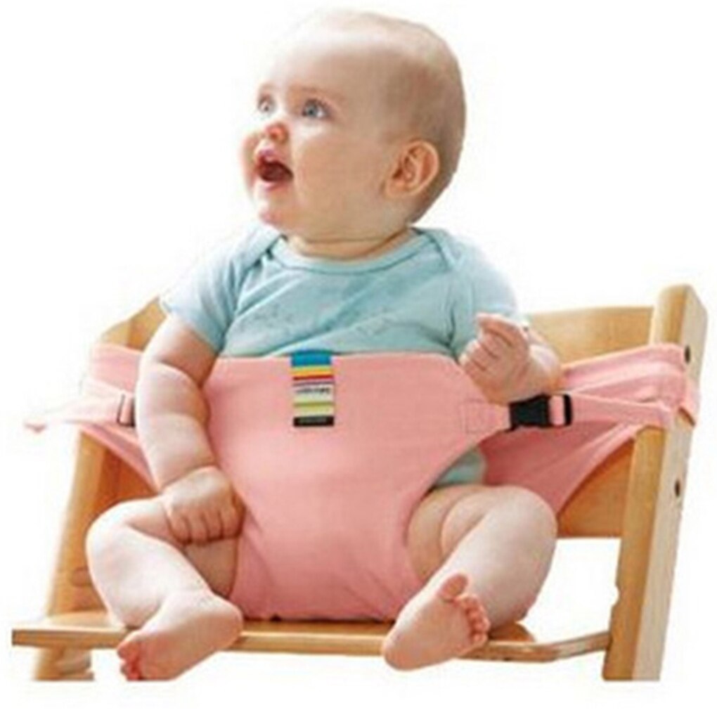 Portable Safety Baby Chair Harness Travel Foldable Washable Infant High Dinning Cover Seat