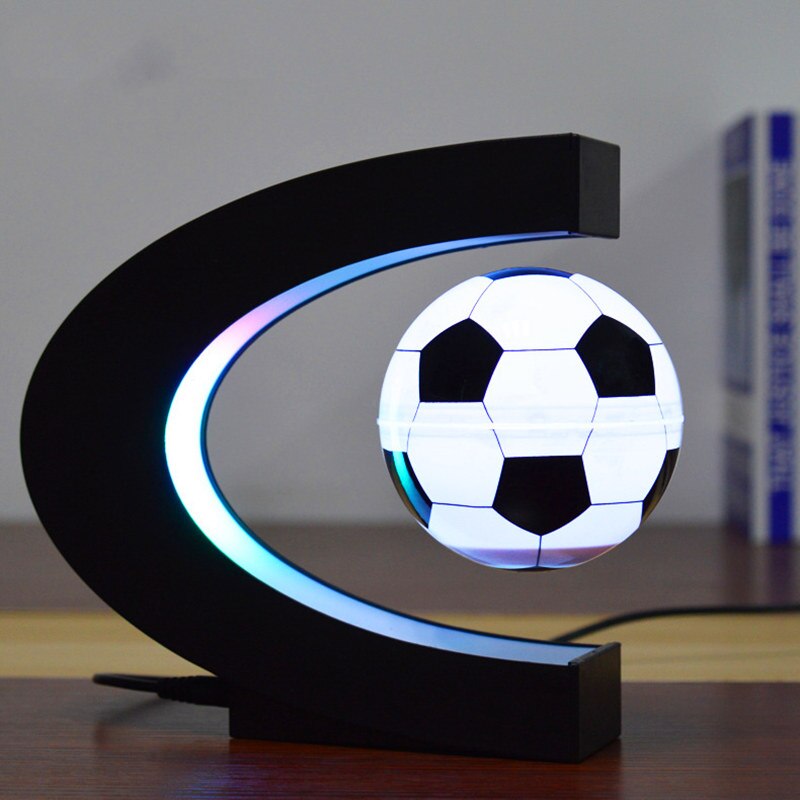 C Shape Football Home Decor Ball Electronic Magnetic Levitation Floating Basketball Astronomy Decorative For Any Home Or Office