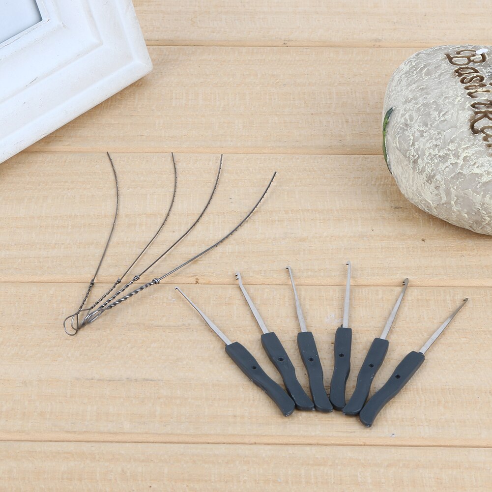10 Pcs/Set Lock Pick Set Broken Key Remove Auto Locksmith Tools Key Extractor Lock Picks Tool