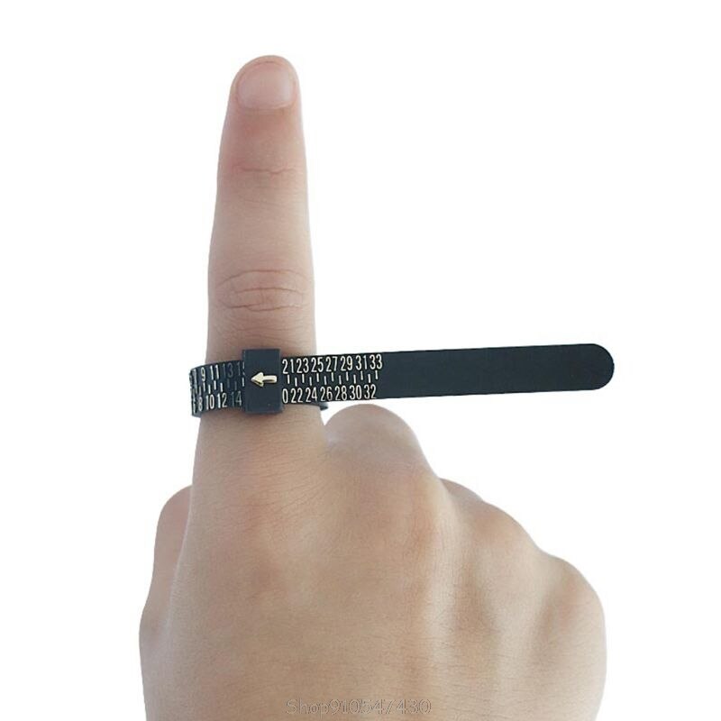 Doigt de mesure anneau Standard cercle US/Hong Kong/japon/Europe/royaume-uni ruban règle bijoux accessoire mesure jauge outil D30 directe