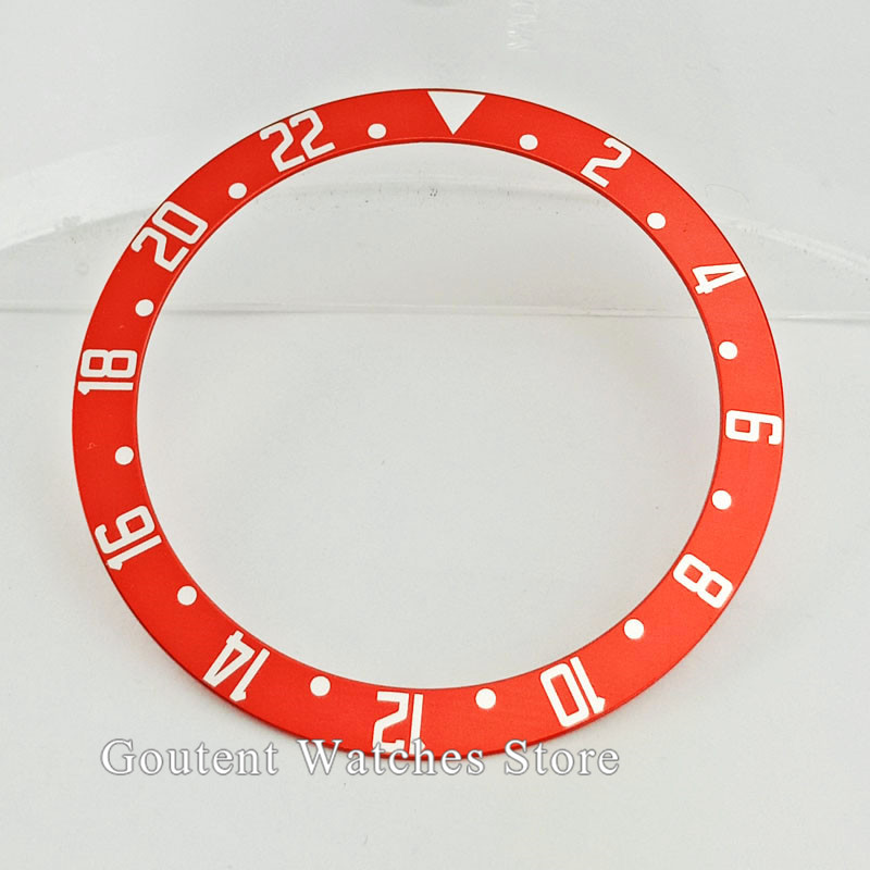 39.5mm Aluminum Material Watch Bezel Insert Fit 41mm Corgeut Watch: 6