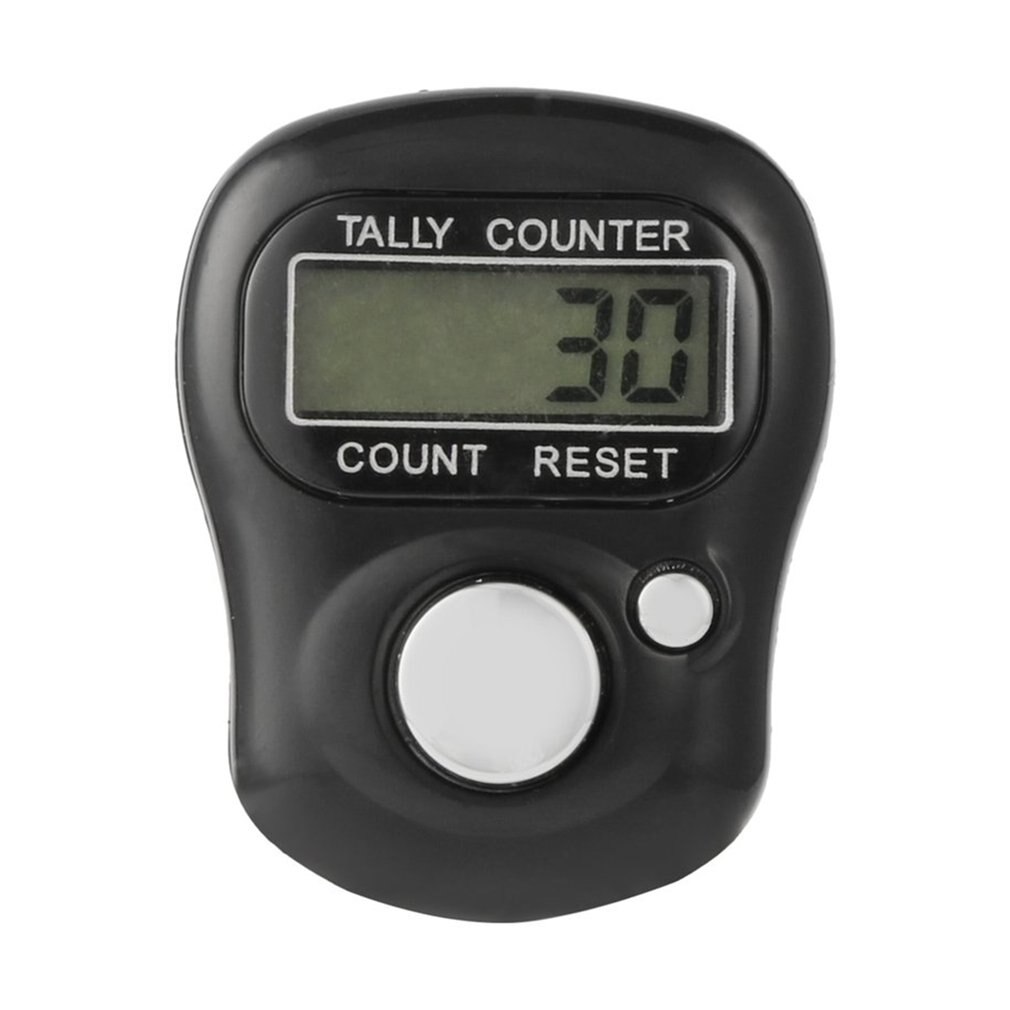 Portable Compact Electronic Chanting Counter Finger Ring Counter Chanting Counter Buddhist Supplies