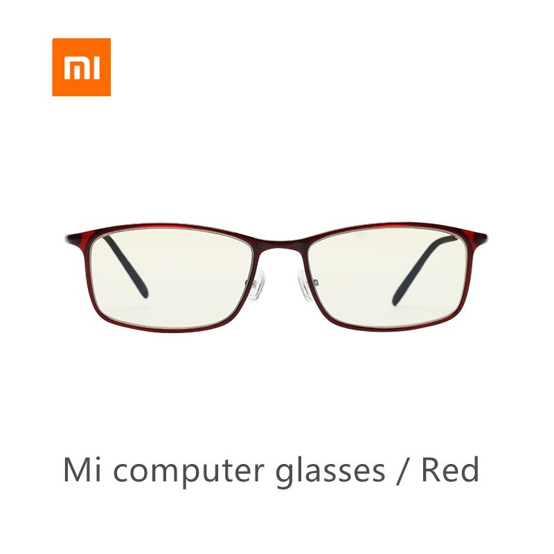Xiaomi mijia anti-blue mi computerbril pro anti blue ray uv-bescherming oogbescherming mi home glass: Mijia rood
