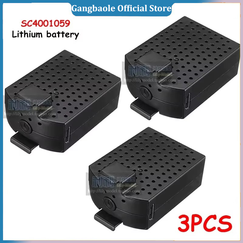 Rc-Tijdperk C186 Bo-105/E120 4ch Flybarless Rc Helikopter Reserveonderdelen 7.4V 350Mah Lipo Batterij: Rood