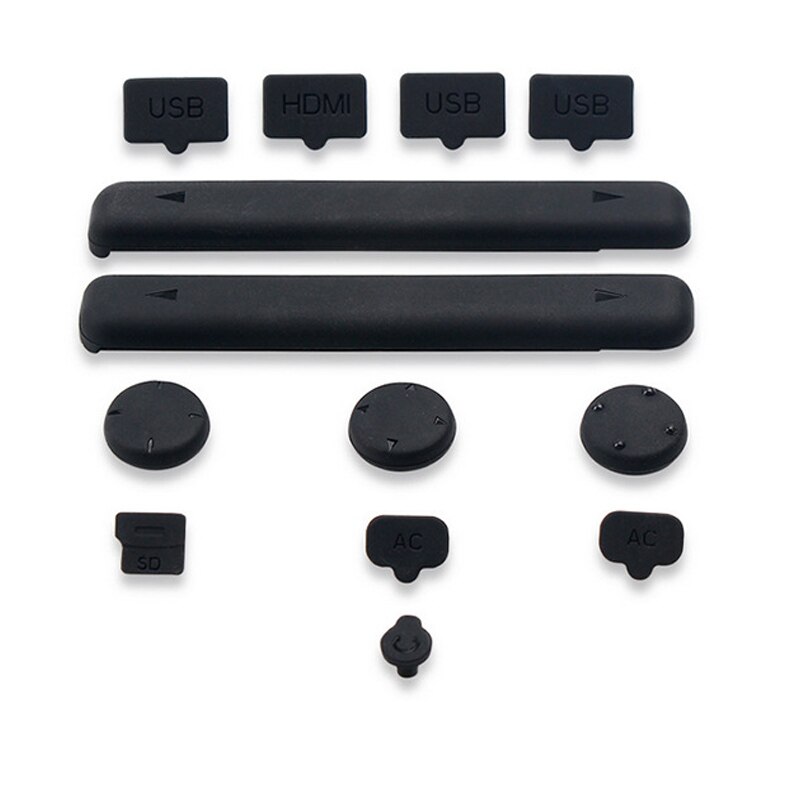 Protection Dustproof Mesh Jack Stopper Kit For Nintend Switch Console+HD Tempered Glass Screen Protector For Nintendo Switch NS