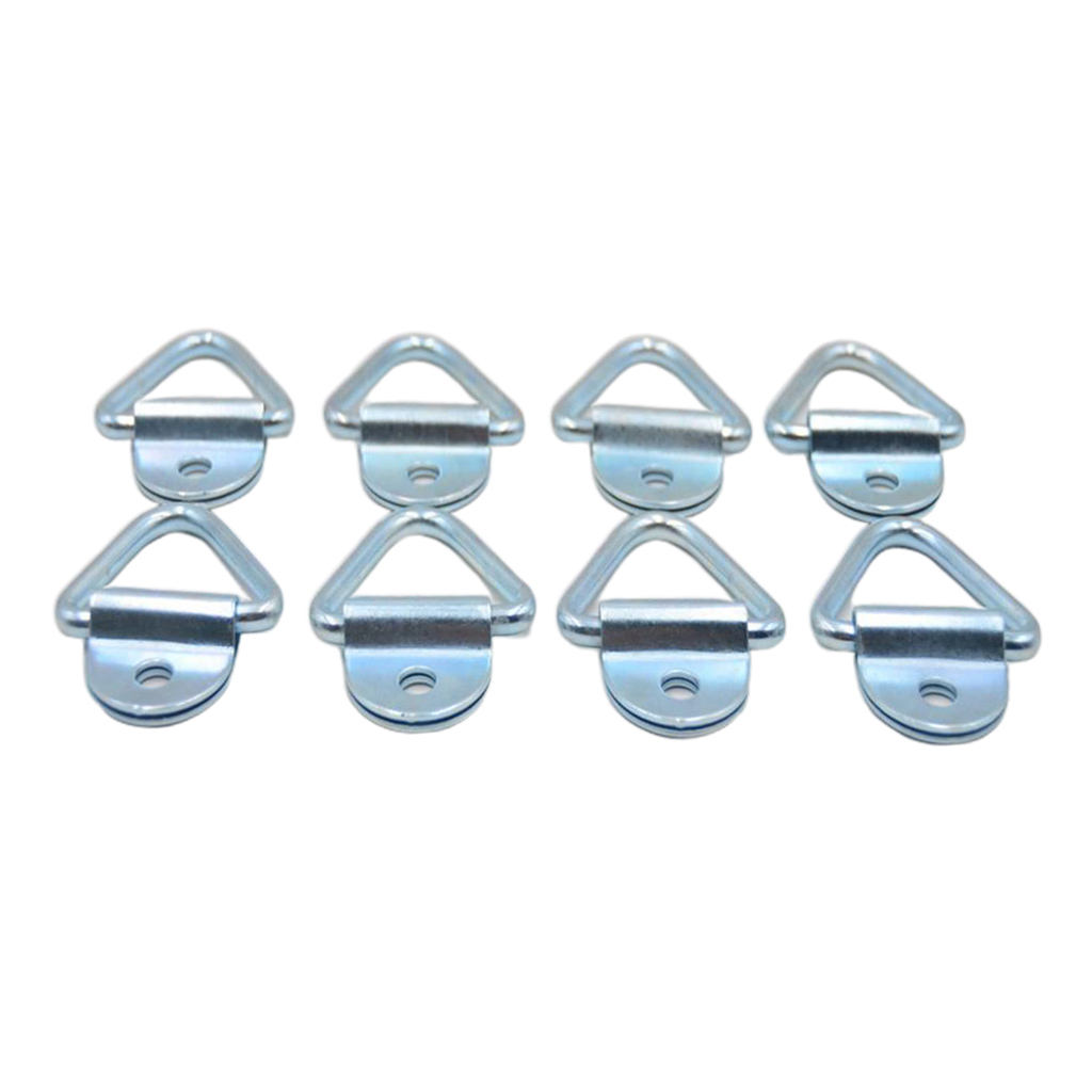 Tie Down Anchors For Truck , Trailer, Boat, 8x Heavy Duty Steel V Bolts