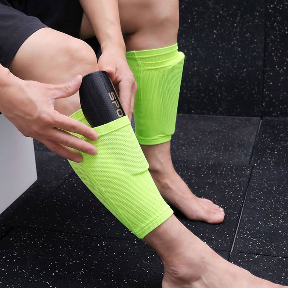 Voetbal Scheenbeschermers Voetbal Beschermers Pads Volwassen Kinderen Scheenbeschermers Licht Sok Insert Board Jongen Training Legging Beschermende Kleding