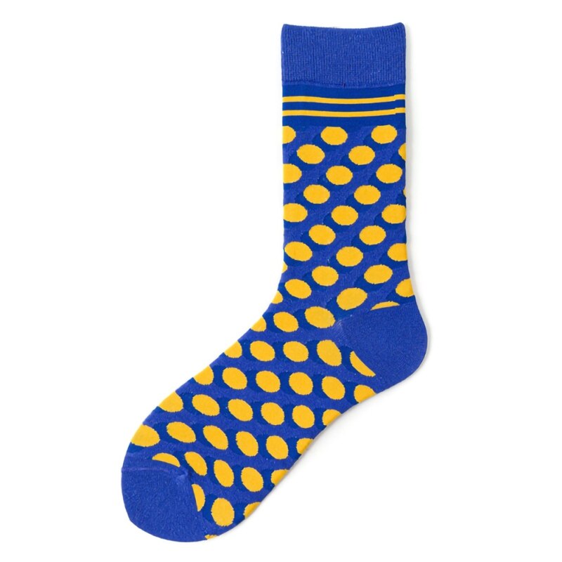 Hip hop harajuku street sokker unisex sjove herresokker glade sjove bomuldsstrømper farverige skateboard damesokker: B