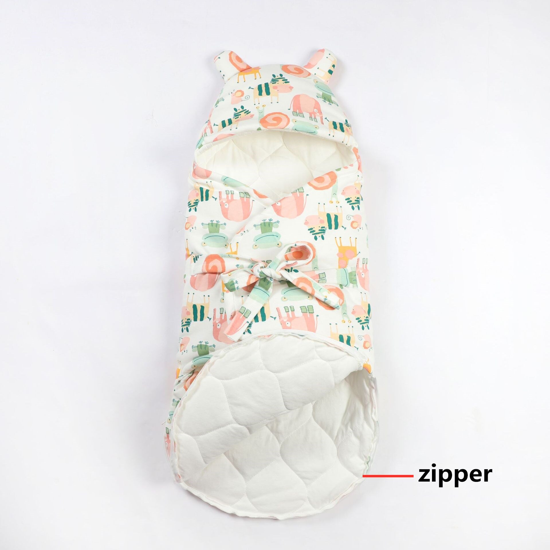 Baby Winter Warme Slaapzak Voor Pasgeboren Jongens Meisjes Inbakeren Wrap Sleepsacks Katoen Deken Baby Wandelwagen Wrap