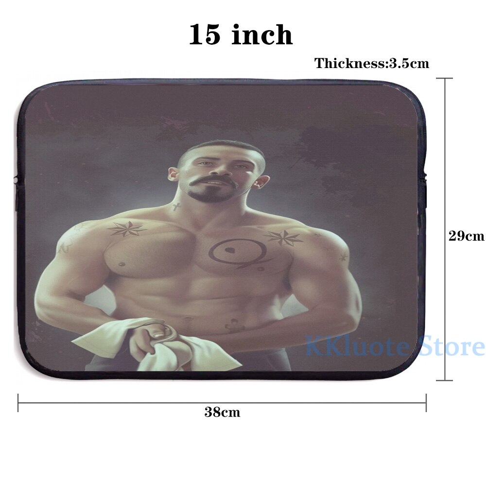 Funny Graphic print Boyka Undisputed Topless USB Charge Backpack men School bags Women bag Travel laptop bag: laptop bag 15 in