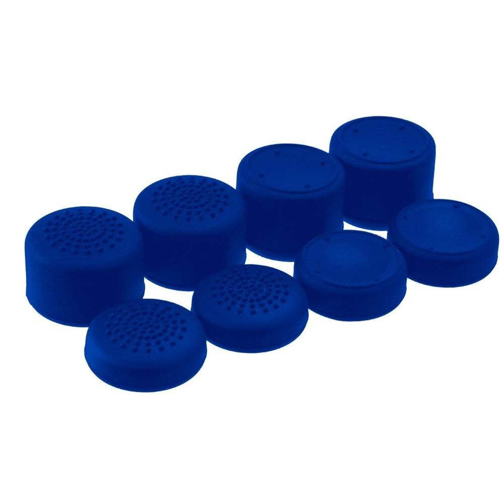 8pcs Gamepad Antislip Thumb Stick Grips Thumbsticks Joystick Cap For PS4/PS3/Switch Pro/Xbox one/360/Wii U/PS2 Controlle: Blauw