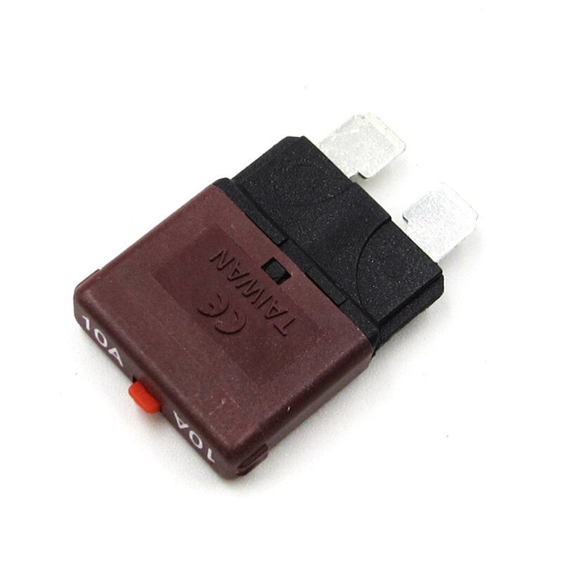 94v0 28V Manual ATC Reset Circuit Breaker Blade car fuse thermal cutoff microwave Marine Fusibles Auto Accessoreis Ferramenta: 10A