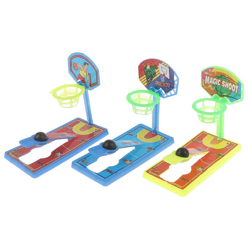 2PCS Mini Pocket Finger Basketball Desktop Shooting Machine Anti-stress Decompression Kids Toy Parent-child Interactive Games