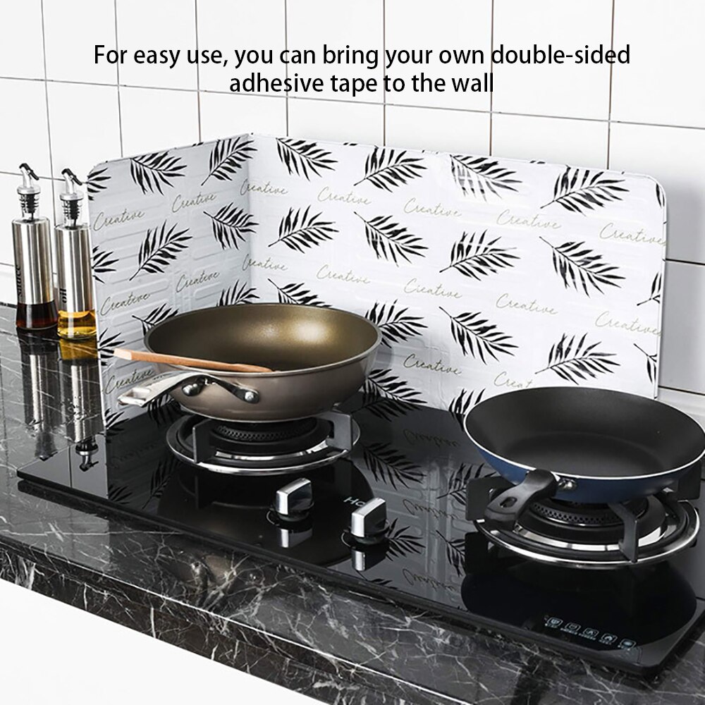Pantalla de sartén para cocina a prueba de salpicaduras, protector a prueba de viento, separador de aceite, herramienta de protección contra salpicaduras de aceite