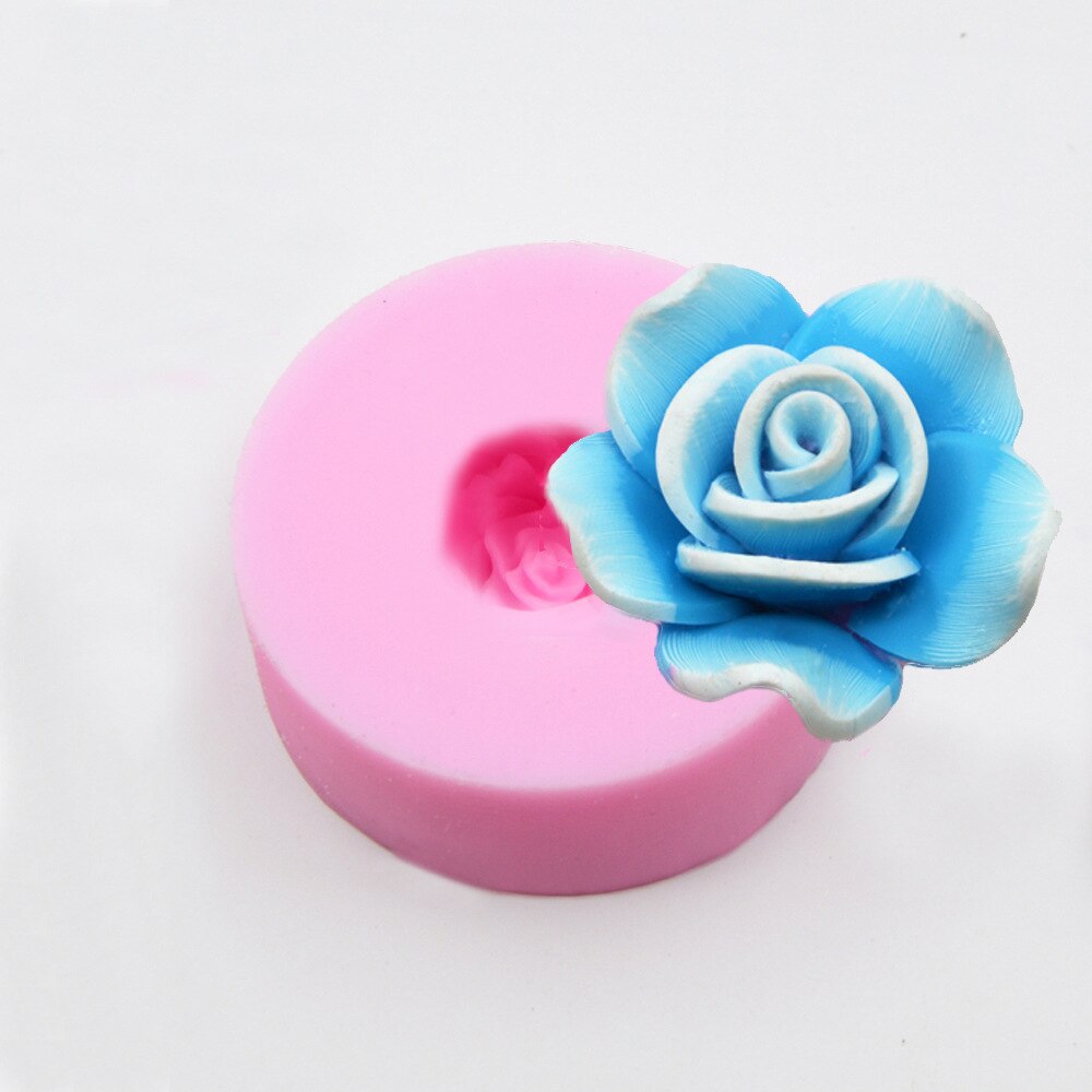 Moule à savon 3D nouveauté | Décoration de mariage, moule à fleurs de Fondant à cinq pétales, moule en Silicone, bricolage chocolat et outils de pâtisserie pour gâteaux d'anniversaire