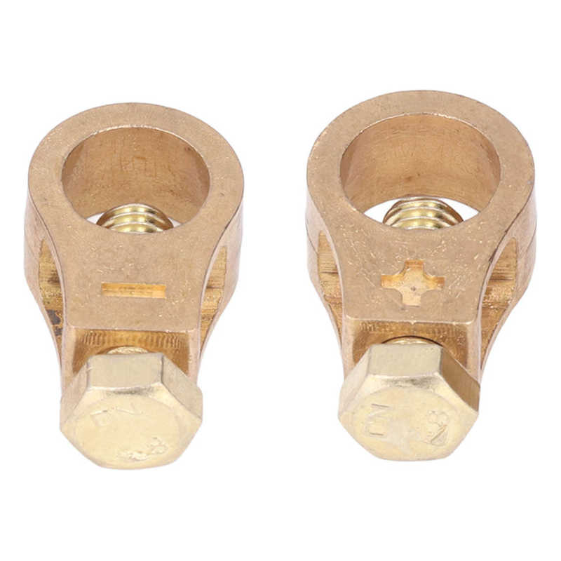 Battery Terminal Wire Clamp Superior Conductivity Universal Copper Electric Battery Connector Clamps for Auto Accessories