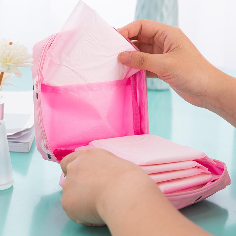 Reistas voor maandverband, opbergtas voor handdoeken, creditcard organizer, katoenen maandverband, verpakkingstassen voor dames en heren