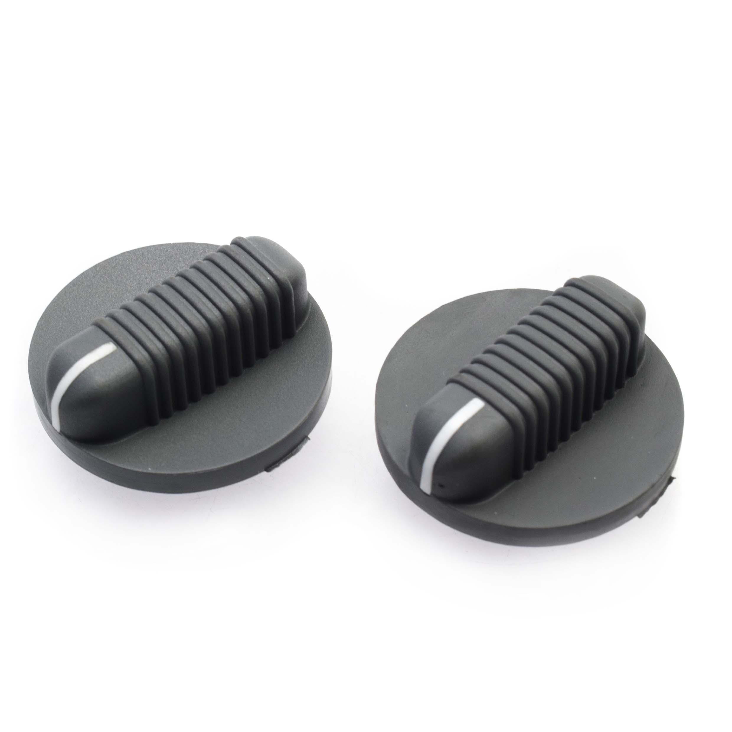 Climate Control Knob F87Z18549AB F87Z-18549-AB For Chevrolet Blazer S10 GMC Jimmy Sonoma 1995 1996 1997: 2 pieces