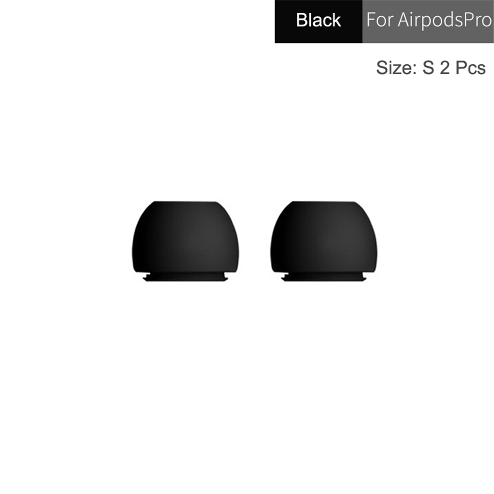 Vervangende hoofdtelefoon oortjes voor AirPods Pro 1e 2e oor Tips Knoppen Siliconen Rubber Oordopjes Cap Accessoires S/M/L Oorplug Cover: Olive