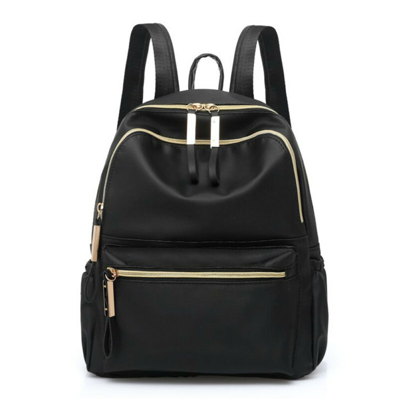 wasserdichte Oxford Rucksack Rucksack Frauen Schwarz Schule Taschen für Teenager Mädchen Große Kapazität Reise Tote Rucksack