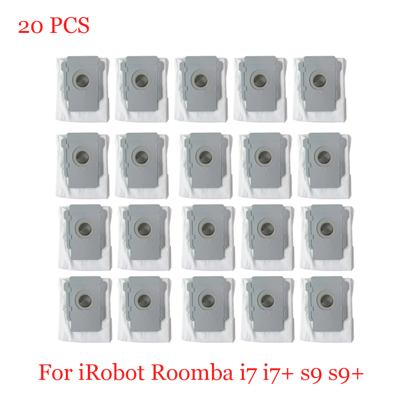 Bolsa de polvo para IRobot Roomba i7 + i7 plus J7 J7 +/Plus E5 E6 E7 S9 S9 + piezas de repuesto Robot aspirador bolsas de repuesto: plum