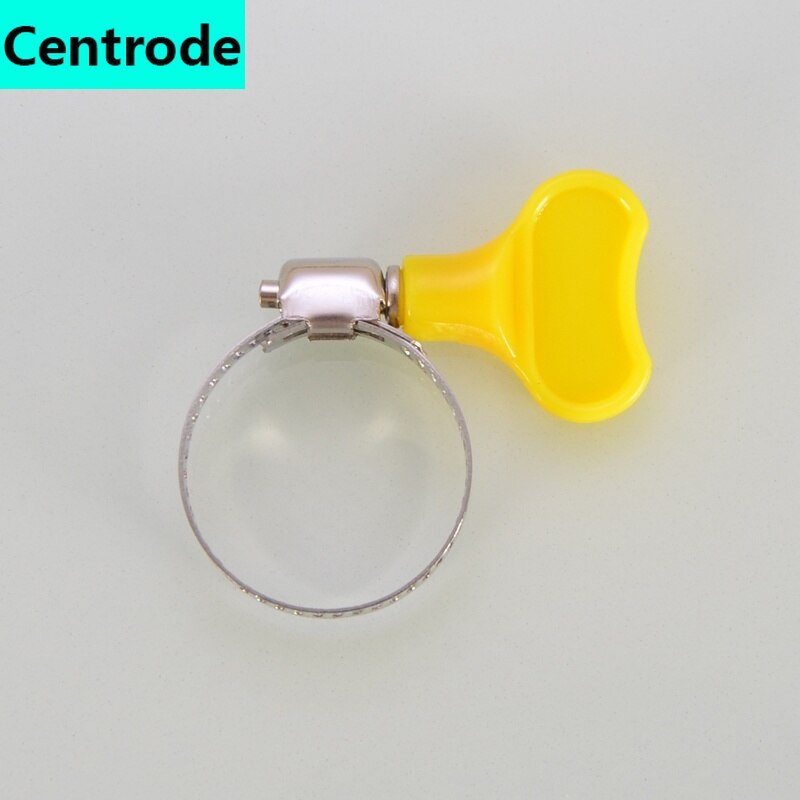 Stainless steel clamp strong American hose clamp wire hoop car wash gas hose pipe clamp pipe clamp pipe bundle 2Pcs