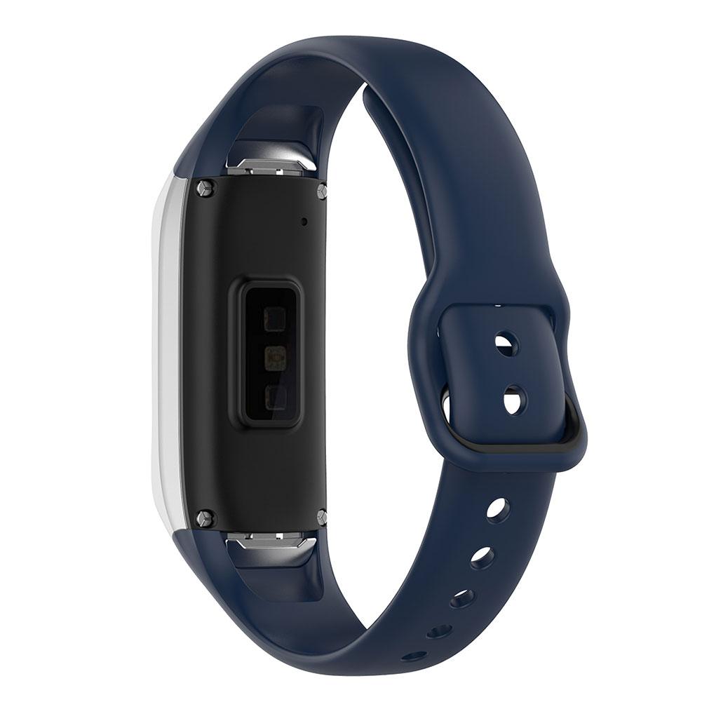 Para samsung galaxy fit SM-R370 pulseira de silicone pulseira inteligente pulseira esporte pulseira de borracha substituição: C