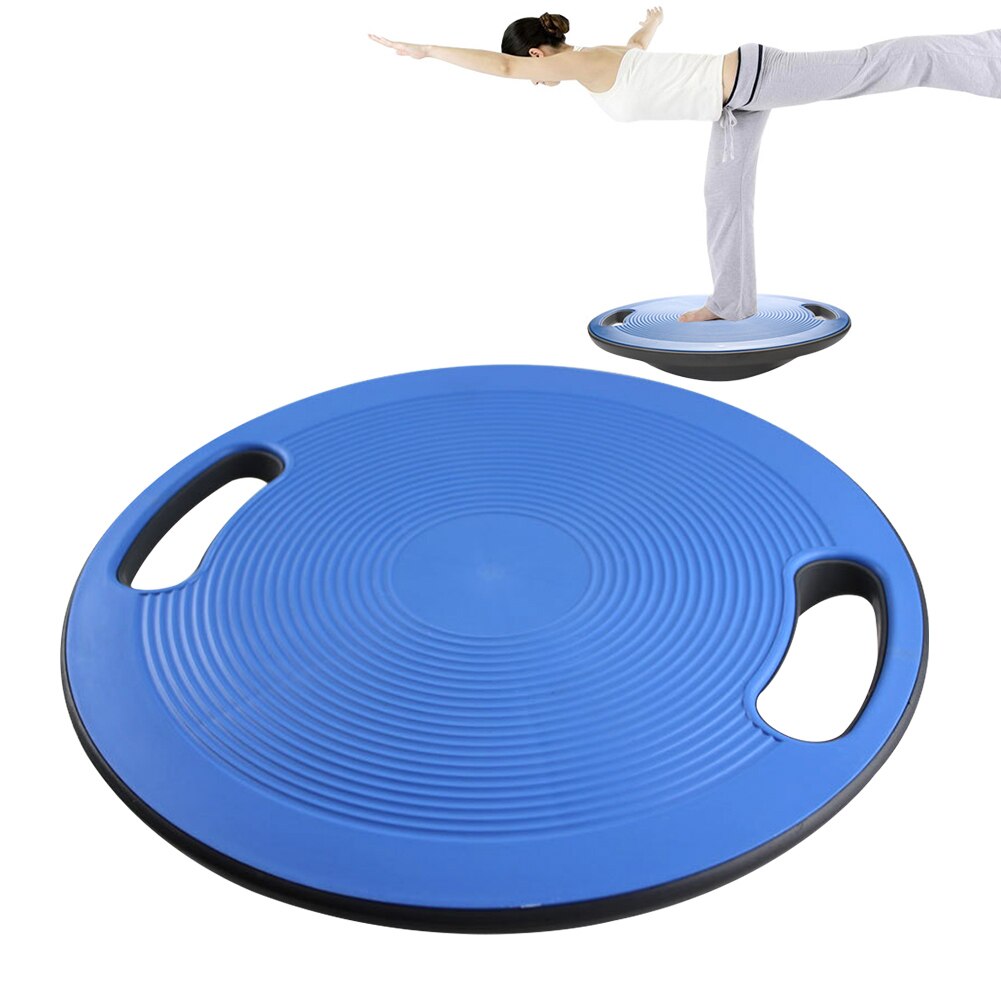 Balance bord opsving yoga talje vridning gym sport skridsikker skridsikker wobble træner stærk bærende rund plade træning