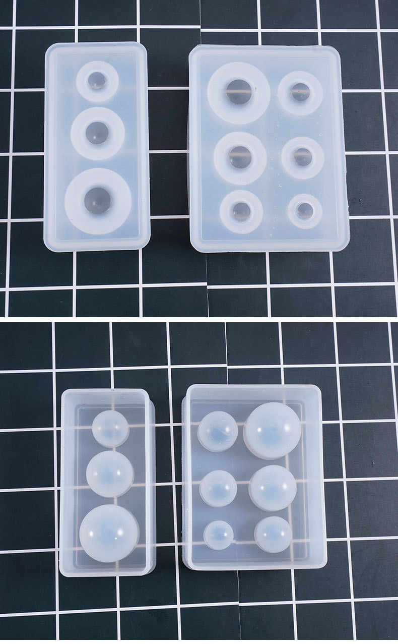 1PC Tipo di Stampi in Resina Epossidica di diverso Dimensioni universo Sfera Shpe per i Monili Del Pendente Del silicone di Strumenti di Gioielli