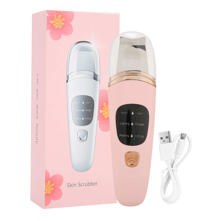 Ultrasonic Exfoliating Skin Care Face Skin Scrubber Vibration Face Peeling Machine