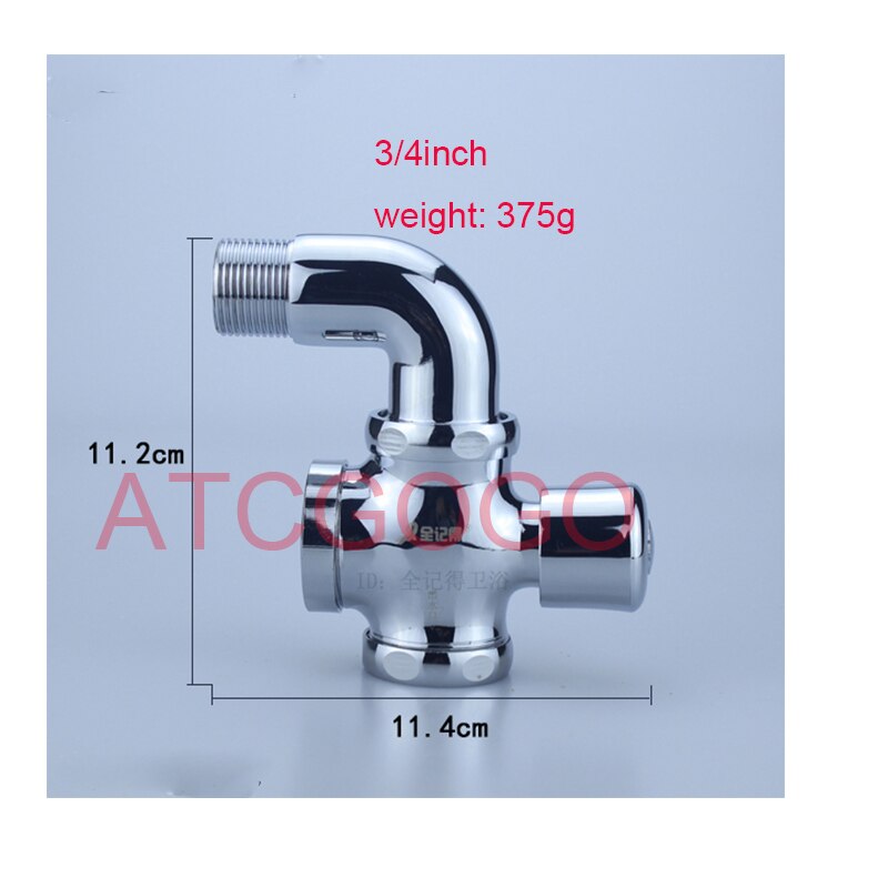 Handbediende Toilet Flush Valve: WHITE