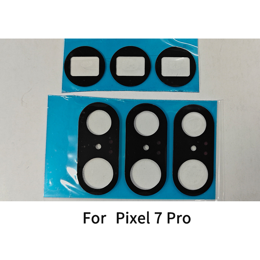 Für Google Pixel 6 6A 6Profi 7 7Profi Zurück Hinten Kamera Objektiv Glas Abdeckung Mit Klebstoff Aufkleber Reparatur Teile