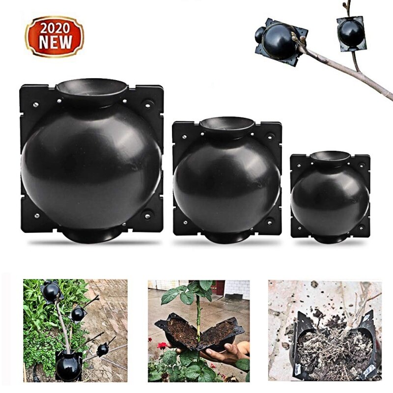 Plant Root Device Case Grafting Box Culture Box Garden High Pressure Plant Grafting Helper Pot