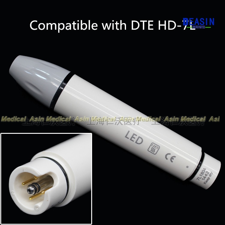 1 pieza de mano escalador ultrasónico Dental WOODPECKER EMS DTE SATELEC escalador piezoeléctrico desmontable pieza de mano ultrasónica Piezon Scaling