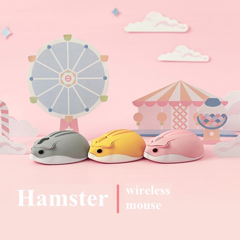 Computer Meisje Muis Leuke Muis Draadloze Hamster Muis Creatieve Muis Professionele Gaming Muis Mode Muis Voor Laptop