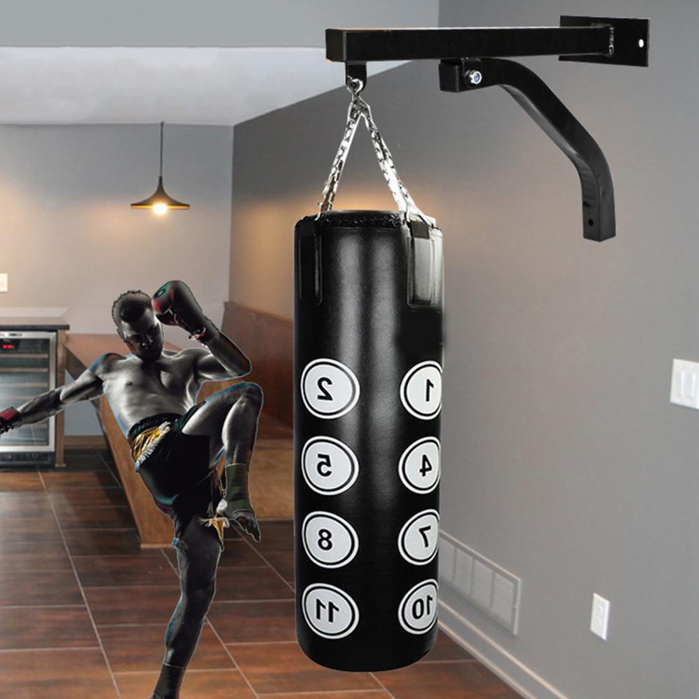 Heavy Duty Boxing Punching Bag Wall Bracket Mount for Training Home Fitness Sandbag Hanging Mount