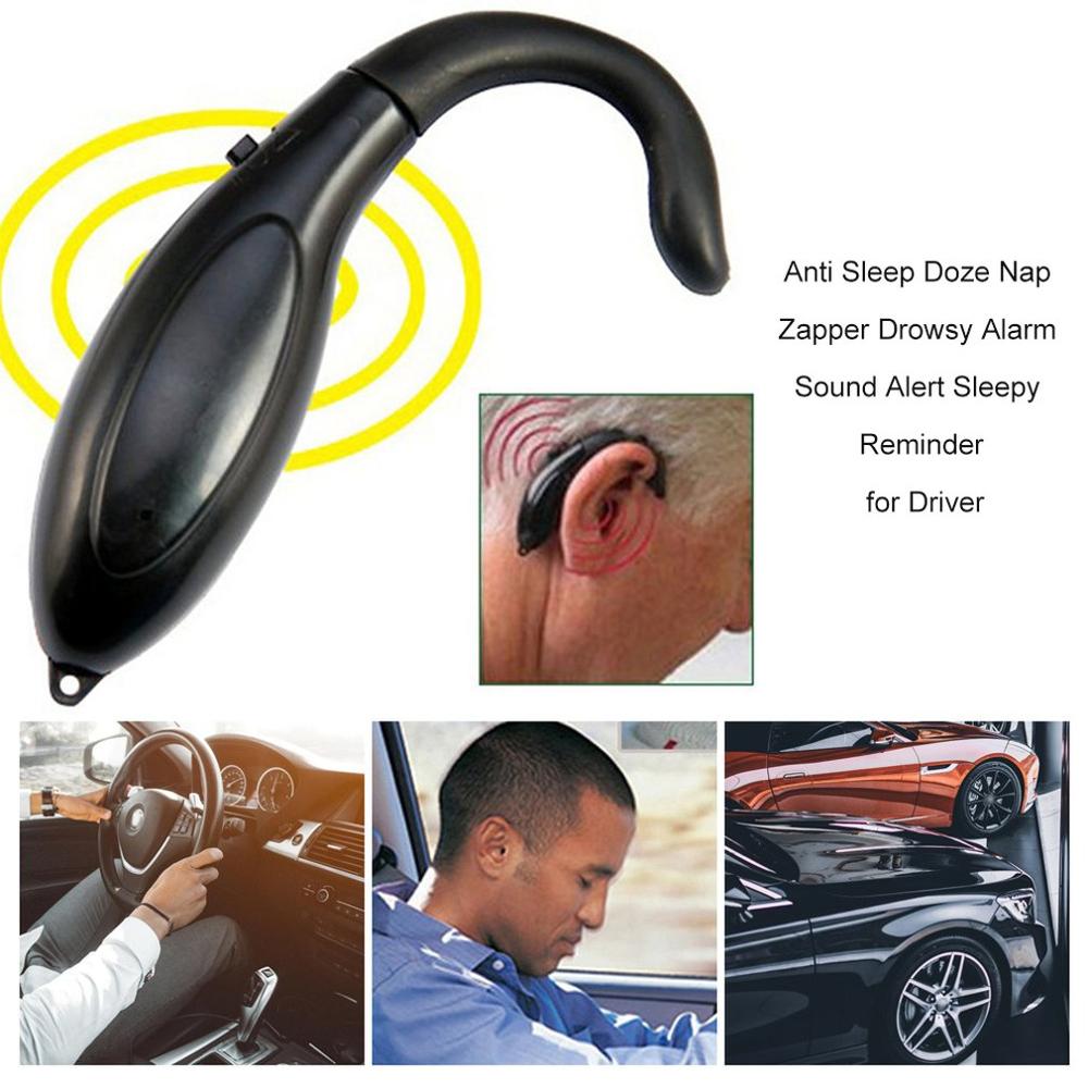 Car Safe Device Anti Sleep Doze Nap Zapper Drowsy Alarm Sound Alert Sleepy Reminder for Driver Student Security Guard