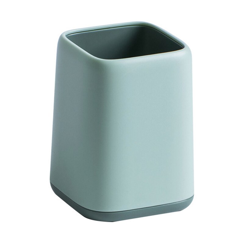 Silicone Pen Holder Pencil Stand Desktop Storage Case Box Desk Office Organizer Accessories Stationery Set For Students: green