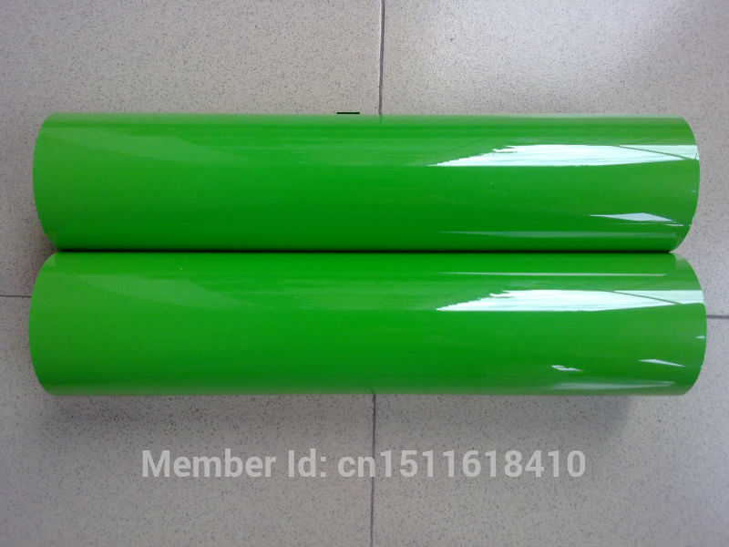 CDU-22 light green heat transfer PU Grade AA Imported Vinyl heatpress cutting plotter heatpress Tshirt