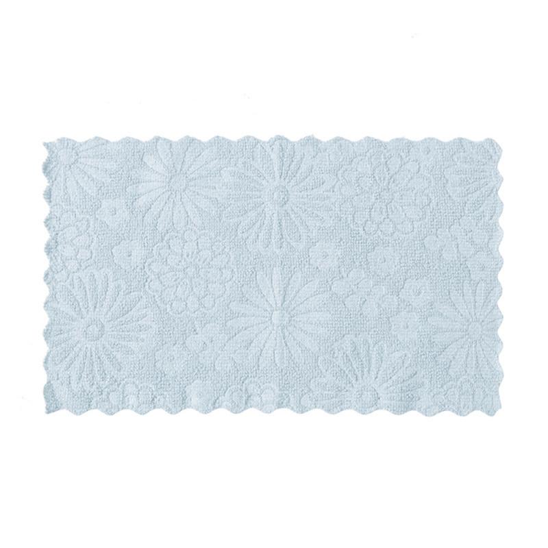 Küche Druck Saugfähigen Tuch Nicht-stick Öl Schüssel Handtuch Schüssel Tuch Hand Reinigung Handtuch Fenster Reiniger Tuch Zubehör: Himmel Blau