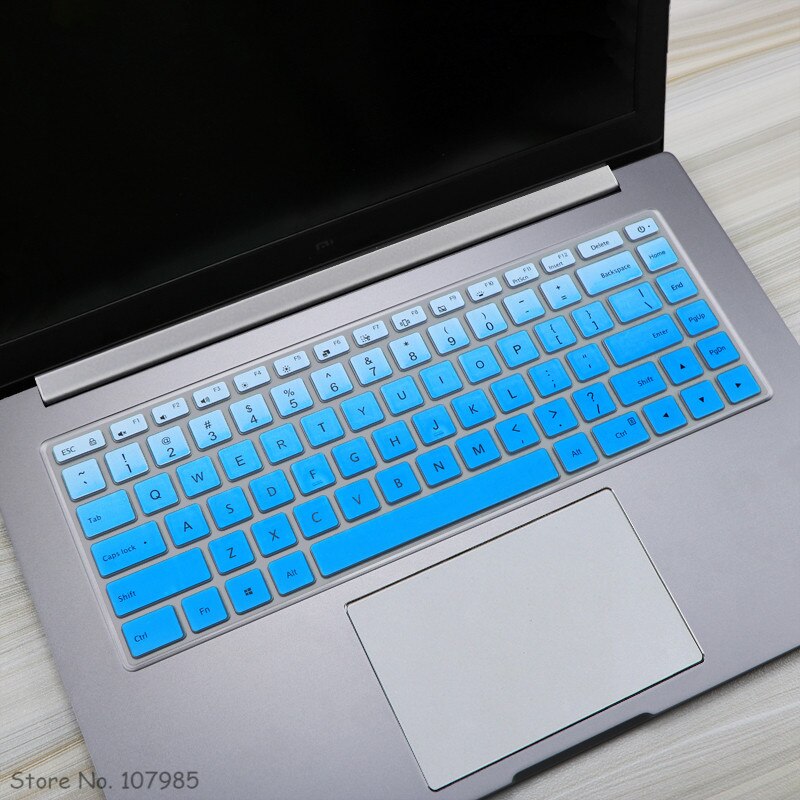 For Xiaomi RedmiBook 16 Laptop AMD Ryzen 4500U 4700U Redmi Book 16.1 Inch Notebook Silicone Keyboard Cover Skin Protector: GradualBlue