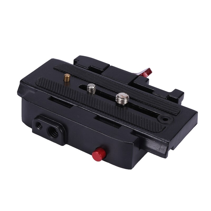 Quick Release Plate for Manfrotto 577 501 500AH 701HDV Aluminum Camera Tripod Plate Quick Release Plate Clamp: Default Title