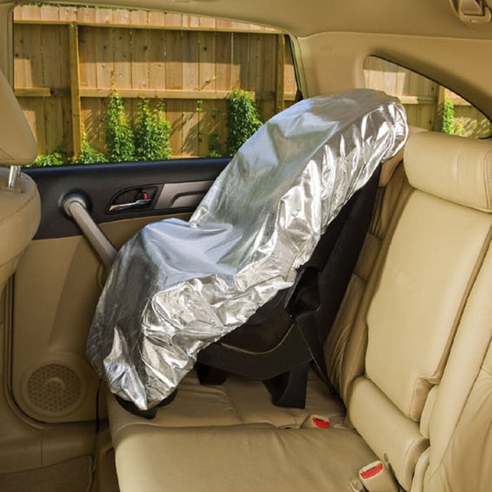 80x70cm Auto Sitz Baby Sitz Sonne Schatten Schutz Für freundlicher freundlicher Aluminium Film Sonnenschirm UV Schutz Staub isolierung Abdeckung