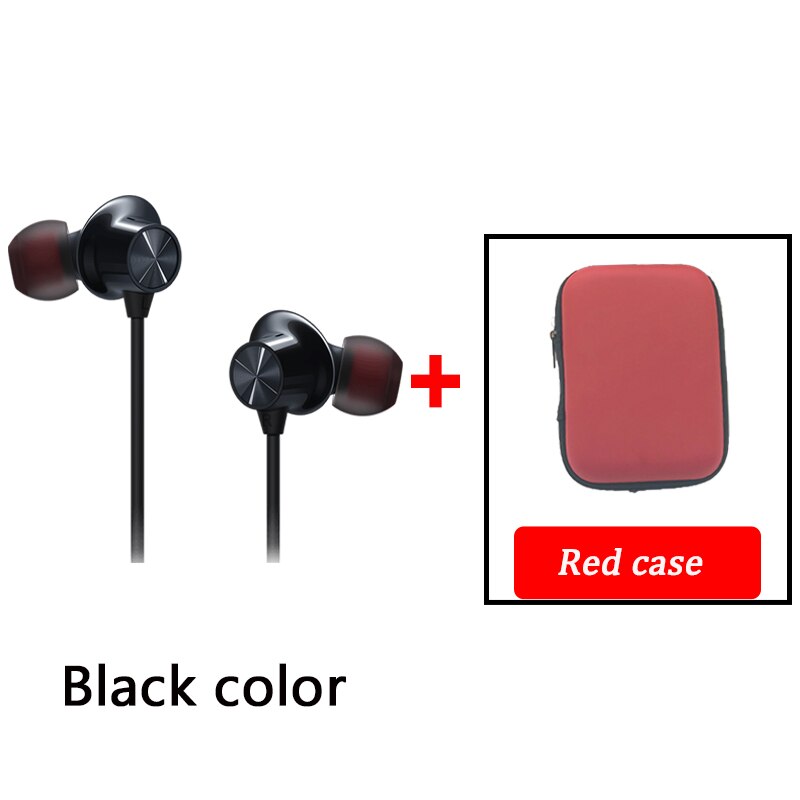 Oneplus-auriculares inalámbricos con Control magnético, audífonos Oneplus 8 Pro 7T 7 Pro con Control magnético dinámico y bluetooth: black n red case