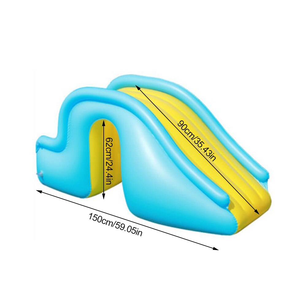 Familie Zwembad Glijbanen Opblaasbare Speelgoed Glijbaan Zwembad Levert Accessoires Outdoor Zomer Water Spelen Speelgoed