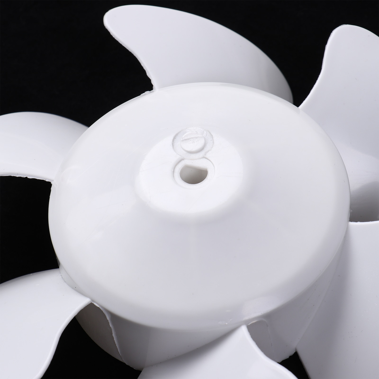 White Plastic Vent Fan Blades Replacements Cooling Fan Blades Vent Range Hood Fan Blades for RV Bathroom Kitchen Vent Fan