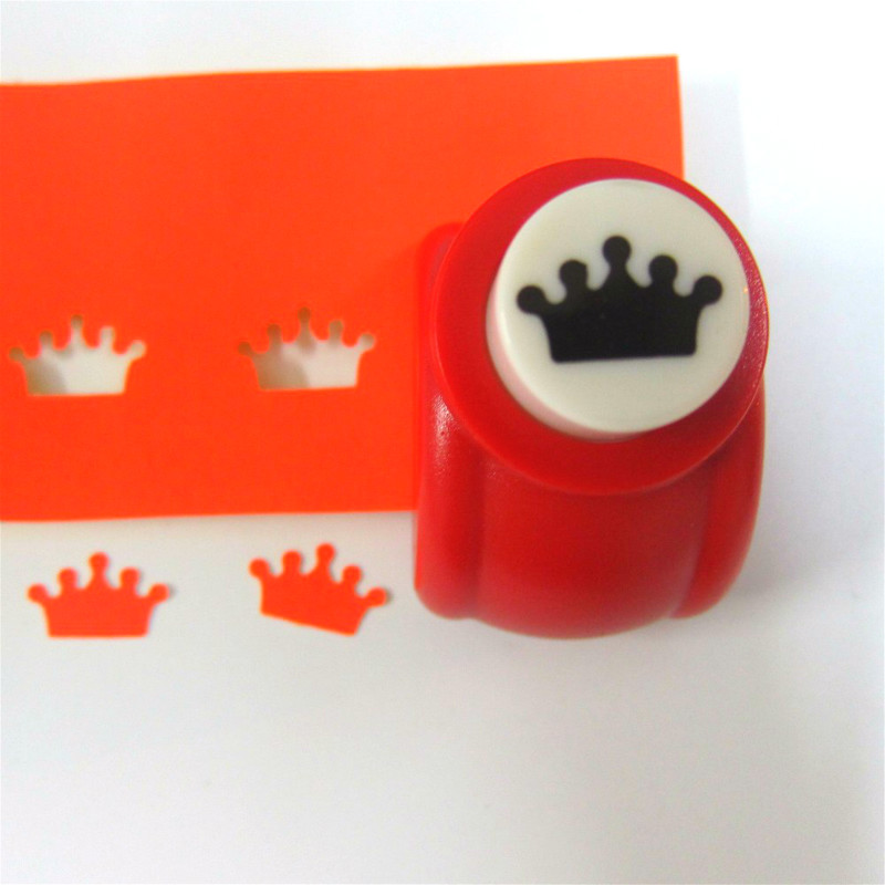15mm Save Effort DIY Thin EVA Foam 1pcs Puncher Paper Card Cutter Scrapbooking Medium Hole Craft Punch Crown Shape