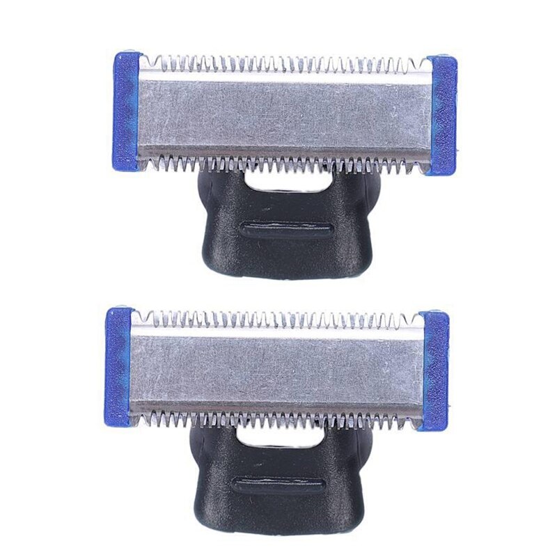 Replacement Trimmer Blade for MICRO TOUCH SOLO Electric Shaver Cleaning Cutter Head (2 PCS)