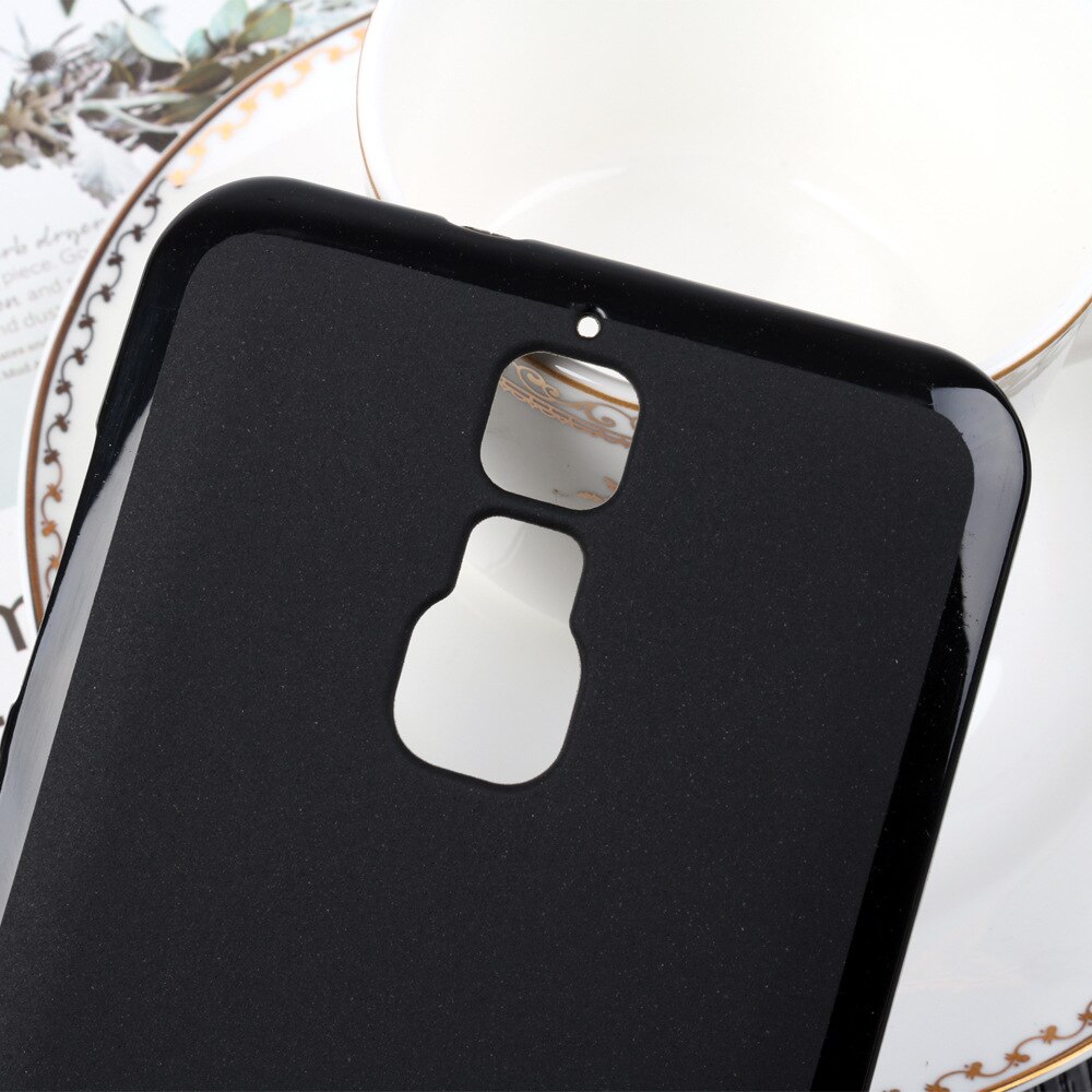 Funda de silicona para ZTE Blade A610 plus funda de móvil suave de TPU de cristal medio claro para ZTE BladeA610 A 610 plus