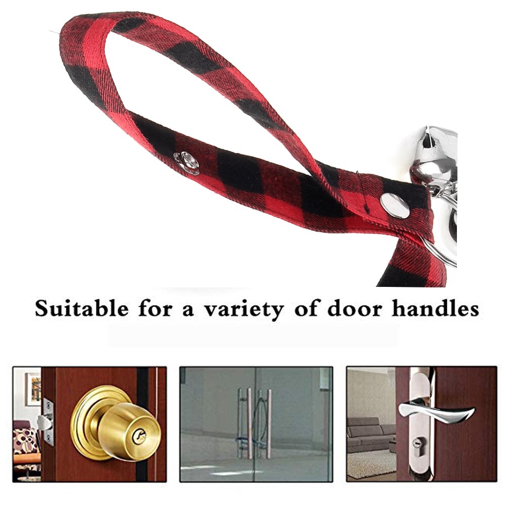 Dog Doorbells Training Potty Adjustable Dog Bells for Potty Training Your Puppy 7 Extra Large Loud DoorBells